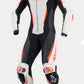 3180126 STELLA GP-R7 1PC LT SUIT 233 WHITE BLACK RED FLUO
