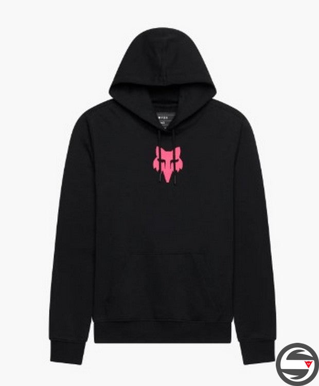 40857-285 FX W FOX HEAD FLEECE PO - BLACK/PINK