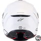 S-R7 SOLID 2180 WHITE HELMET EC06 8202026