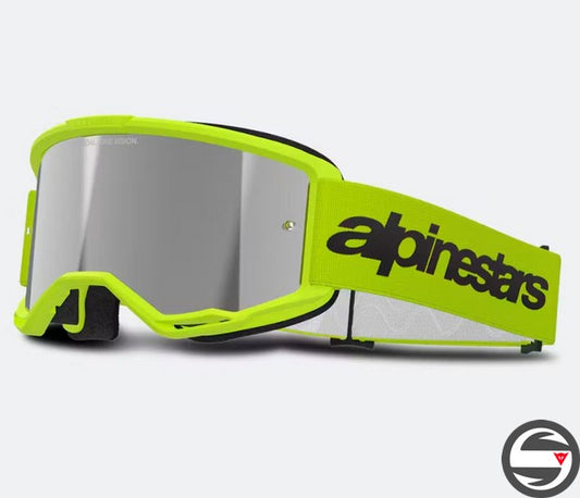 5103225 VISION 3 WORDMARK 5299 YELLOW FLUO MIRROR SILVER