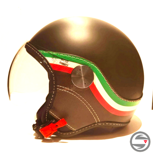 DJET LS VISION FLAG ITALY NERO OPACO BLACK MATT NEW MAX