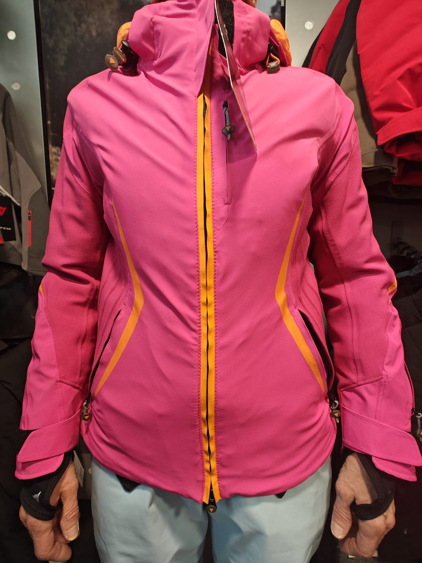 AEDE D-DRY JACKET LADY FUCHSIA-PURPLE