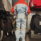 VALDEZ LADY JACKET RED BLU