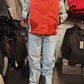 VALDEZ LADY JACKET RED BLU