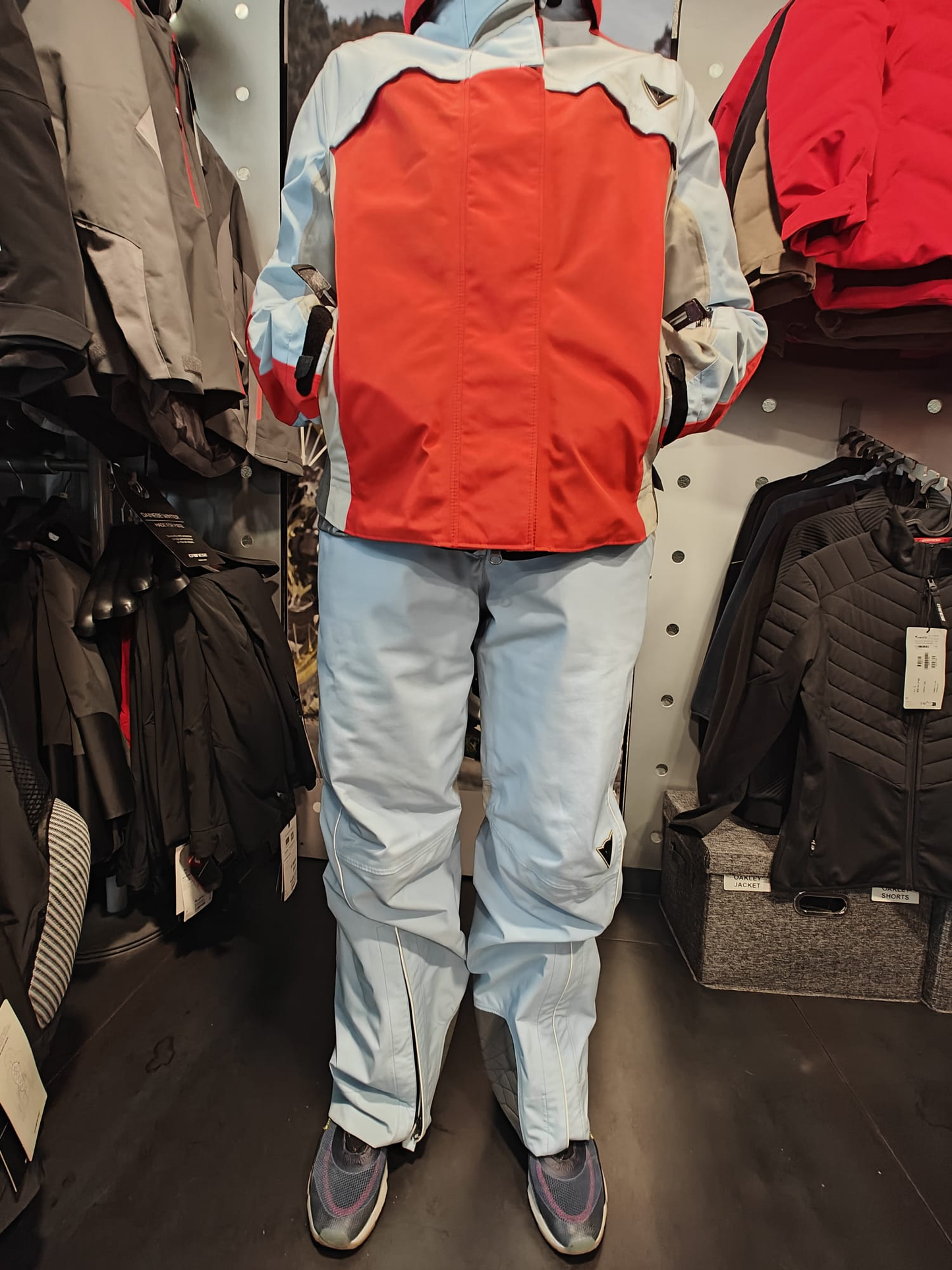 VALDEZ LADY JACKET RED BLU