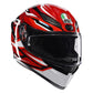 K1 S 035 LION BLACK RED WHITE AGV