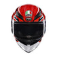 K1 S 035 LION BLACK RED WHITE AGV