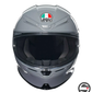 K6 S AGV E2206 MPLK 012 NARDO GREY GLOSS ECE 22.06