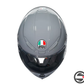 K6 S AGV E2206 MPLK 012 NARDO GREY GLOSS ECE 22.06