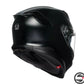 K7 E2206 MPLK 001 MATT BLACK AGV