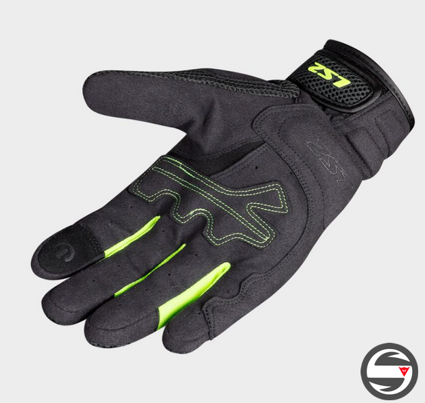 KUBRA MAN GLOVES ANTHRACITE YELLOW