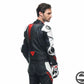 LAGUNA SECA 5 2PCS LEATHER USUIT A66 BLK WHT LAVA RED