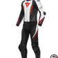 LAGUNA SECA 5 2PCS LEATHER USUIT A66 BLK WHT LAVA RED