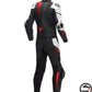 LAGUNA SECA 5 2PCS LEATHER USUIT A66 BLK WHT LAVA RED