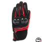 MIG 3 AIR TEX GLOVES B78 BLACK RED LAVA