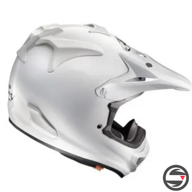 MX-V EVO WHITE GLOSS ARAI CROSS HELMET