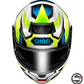 NEOTEC 3 ANTHEM TC3 BLUE YELLOW WHITE SHOEI