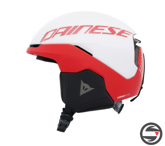 NUCLEO MIPS SKI HELMET 016 LILY WHITE RACING RED