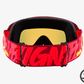 OAKL 7029-75 NEW O-FRAME TLD PAINTED RED - LENS FIRE IRIDIUM