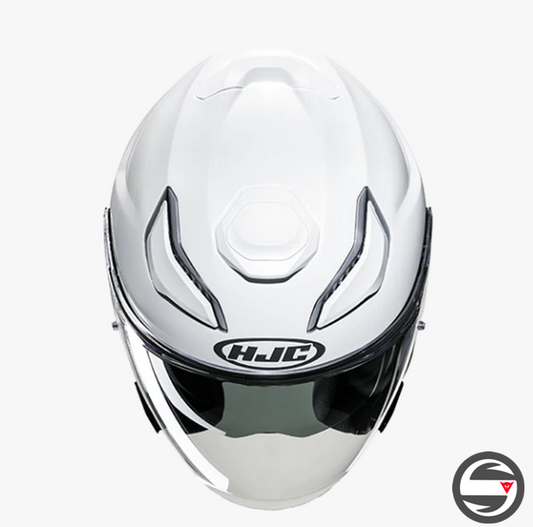 F31 PEARL WHITE JET HJC
