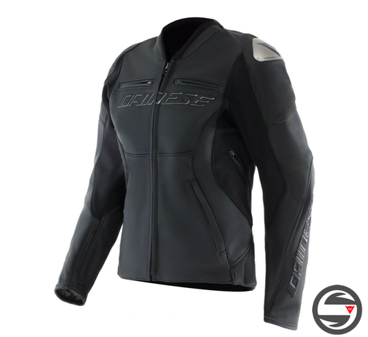 RACING 5 LEATHER JACKET WMN 631 BLACK