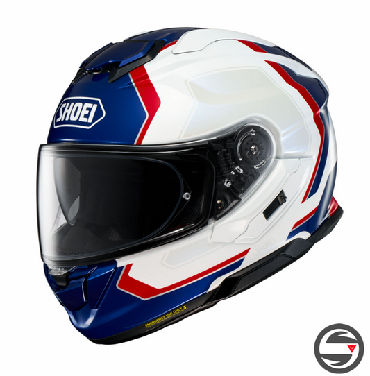 GT-AIR 3 REALM TC10 WHITE BLUE SHOEI