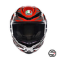 K6 S MPLK REEVAL WHITE RED GREY AGV