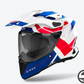 COMMANDER 2 REVEAL BLUE RED GLOSS AIROH