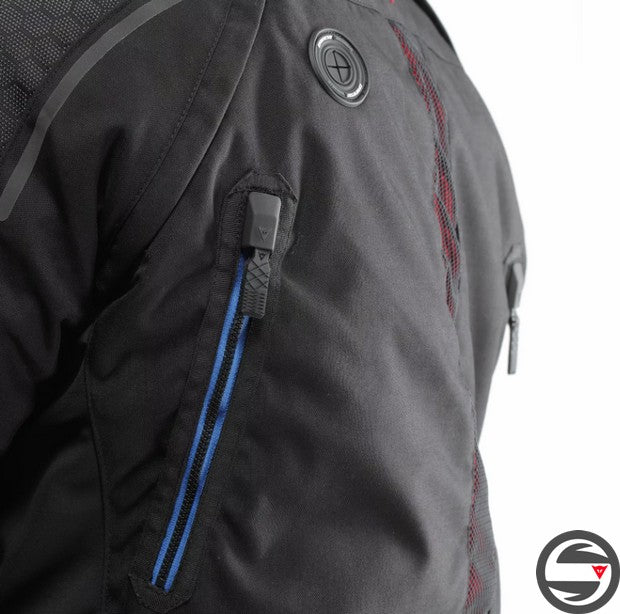 SUPER ADVENTURE ABSOL. SHELL D01 BLACK BLUE JACKET
