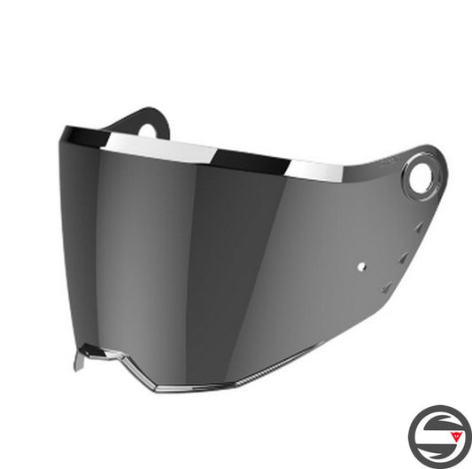 VISOR COMMANDER 2 SILVER MIRRORED