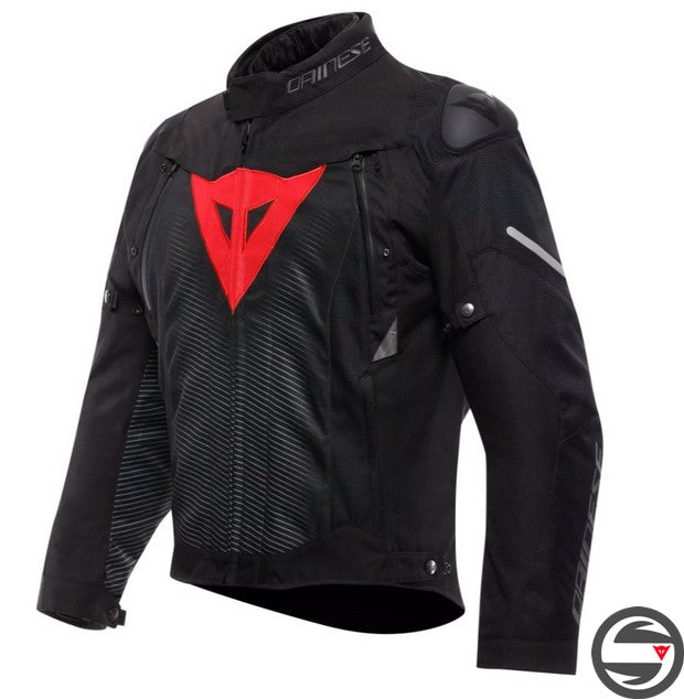 SUPER SPRINT D-DRY JACKET H43 BLK RED LAVA