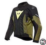 SUPER SPRINT D-DRY JACKET 40R BLK GREEN FLUO YELLOW