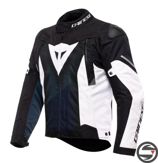 SUPER SPRINT D-DRY JACKET 580 BLK BLUE WHITE