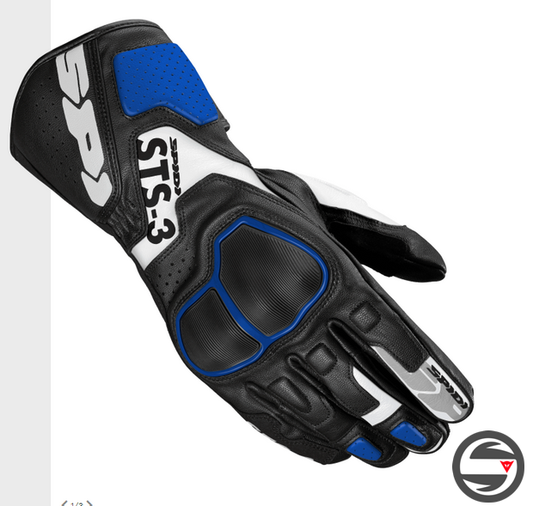 STS-3 GUANTI COL.022 COD.A219 NERO BLU SPIDI