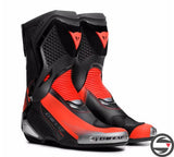 TORQUE 4 BOOTS 628 BLACK RED FLUO