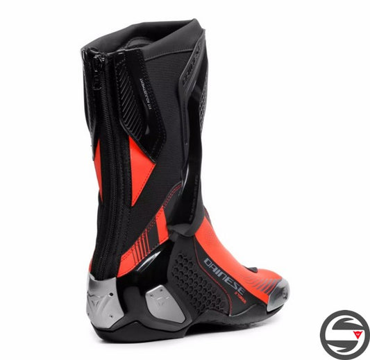 TORQUE 4 BOOTS 628 BLACK RED FLUO