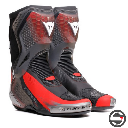 TORQUE 4 S BOOTS B78 BLACK RED LAVA DAINESE