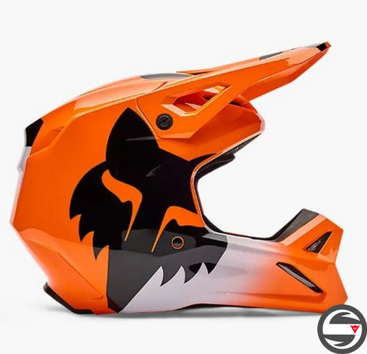 36385-824 FX V1 SHIELD HELMET FLUO ORANGE