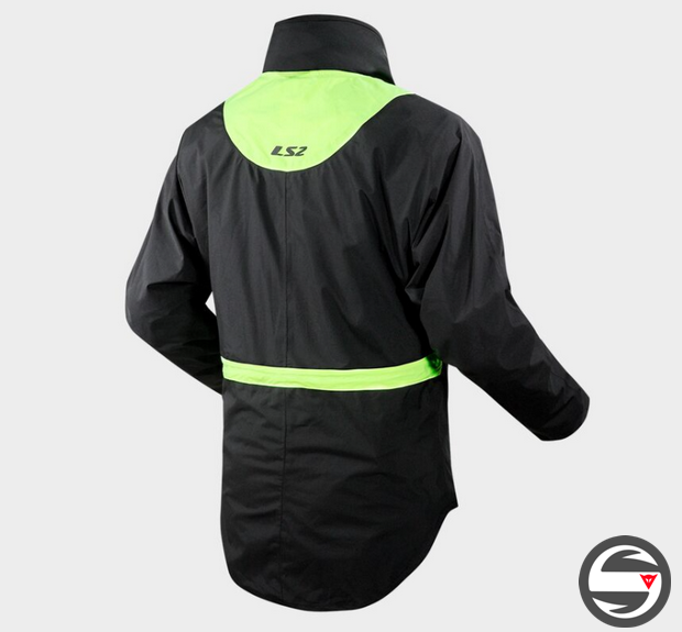 X-RAIN JACKET BLK H-V YELLOW 3XL-5XL