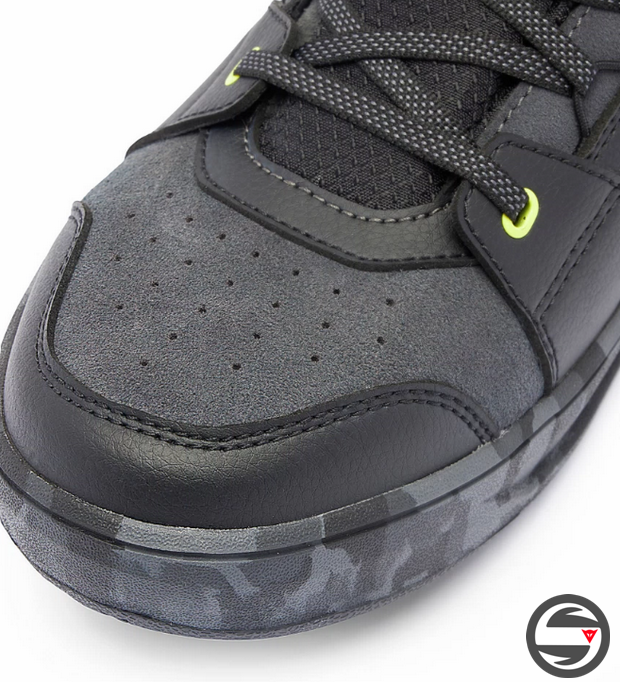 SUBURB D-WP SHOES 49J BLACK CAMO ACID YELLOW