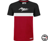 T-SHIRT AFRICA TWIN BLACK RED (08AUD-KTE-001B)