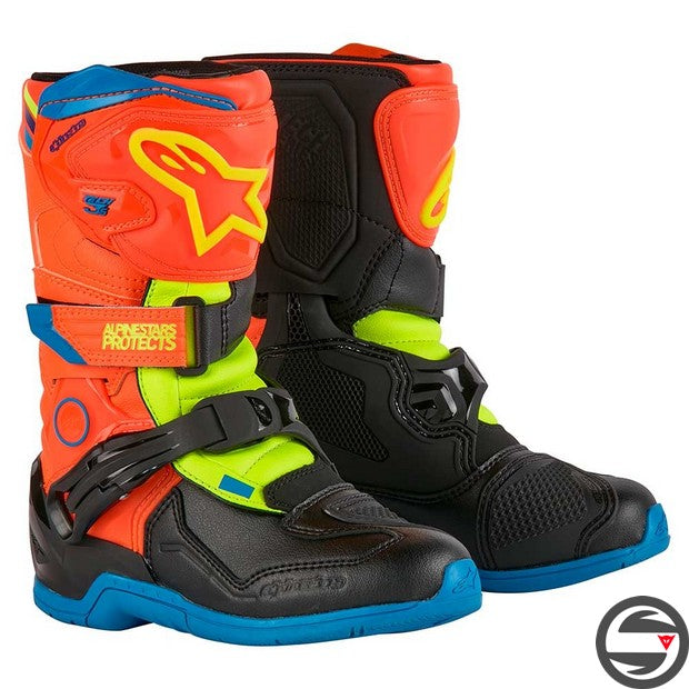 TECH 3S KIDS 4755 ORANGE BLUE YELLOW