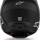 8300426 S-M3 SOLID HELMET 110 BLACK MATT