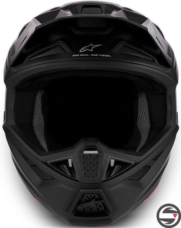 8301326 S-M7 SOLID HELMET 110 BLACK MATT