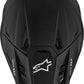 8301326 S-M7 SOLID HELMET 110 BLACK MATT