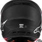 8301326 S-M7 SOLID HELMET 110 BLACK MATT