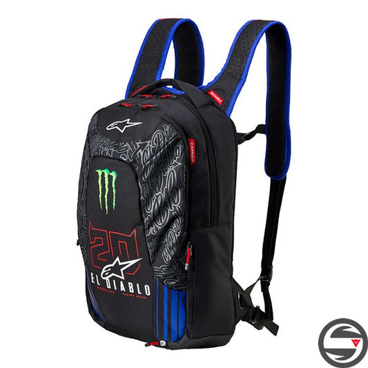 QUARTARARO CITY HUNTER V2 MONSTER BACKPACK 1691 BLK RED BLUE