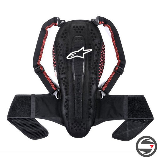 6504615 NUCLEON KR-2 BACK 1113 BLACK SMOKE RED