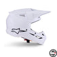 8300426 S-M3 SOLID HELMET 2180 WHITE GLOSSY