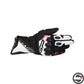 SP-3 GLOVES 1231 BLACK WHITE RED FLUO